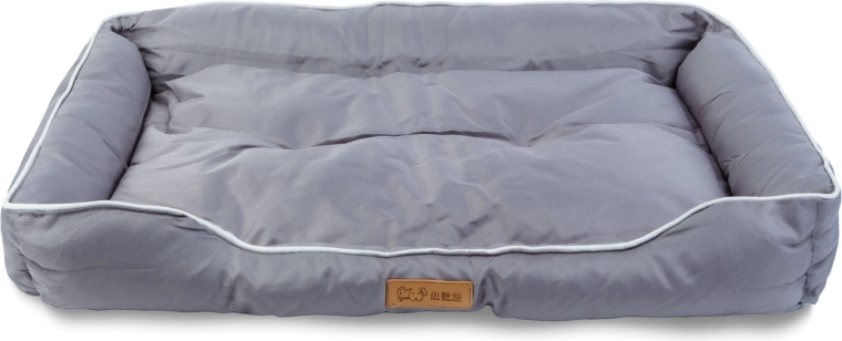 Graues Hundebett 68 × 45 × 11 cm