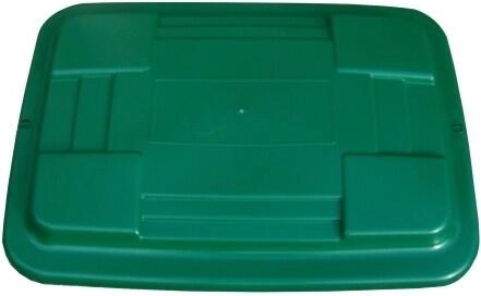 Replacement lid for square 200 L HDPE barrel, 60.5 × 60.5 cm