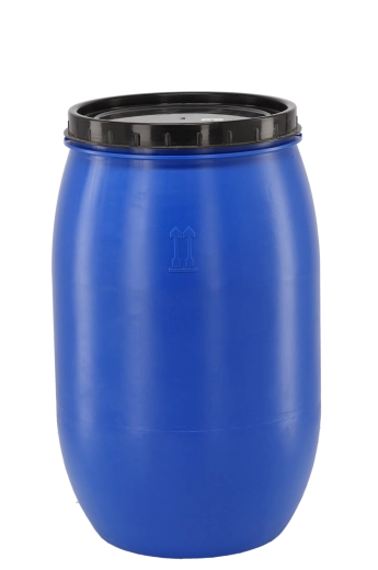 Kunststofffass 120 l mit Schraubdeckel