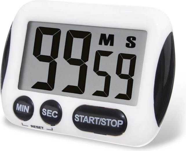 Minuteur de cuisine électronique avec grand écran LCD