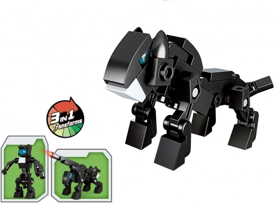 Qman Multivariant Combat Team 3-in-1 Leopard