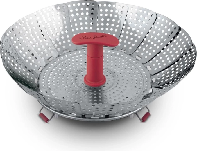 Lamart Vapor Folding Stainless Steel Steamer Basket 22 cm