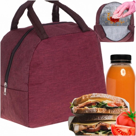 Thermische geïsoleerde lunchtas – rood