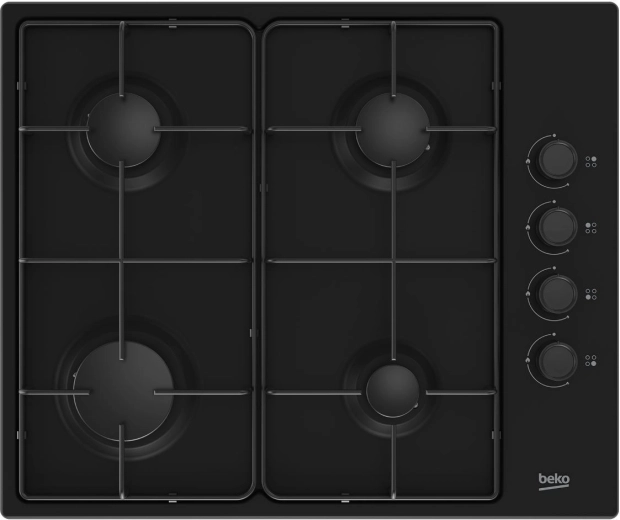 Table de cuisson gaz Beko 61 cm HIBG64120SB