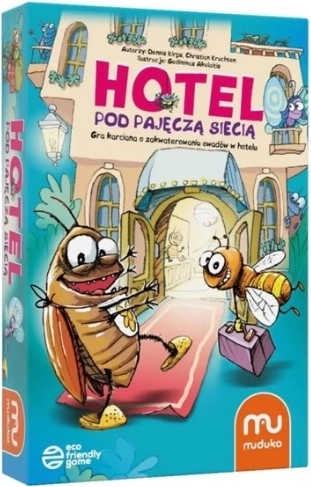 Muduko Hôtel sous la toile d’araignée – jeu de cartes familial 5+