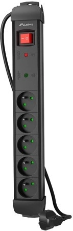 Surge Protector Lanberg SP1 1.5m 5 Outlets
