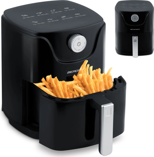 BERDSEN Hot Air Fryer 2.5 L 1000 W Black