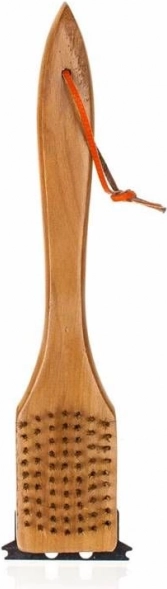 Wooden grill cleaning brush 30 cm