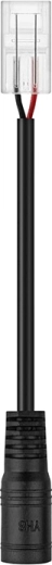 Solight Stromversorgungsstecker für COB-LED-Streifen 8 mm, 15 cm – 1 Stück