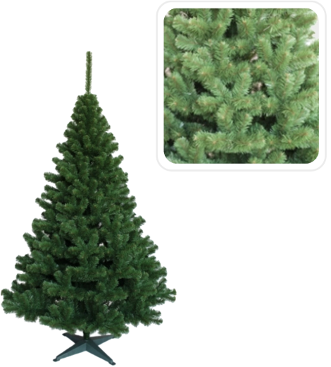 Artificial Christmas tree fir green 150 cm - 1 piece