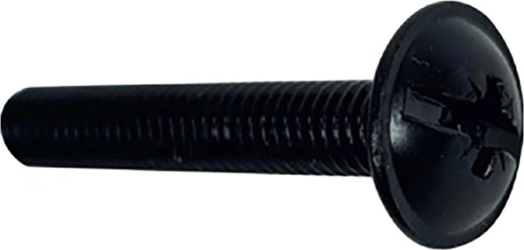 Vis à tête fraisée M4 × 20 noire (15 pcs)