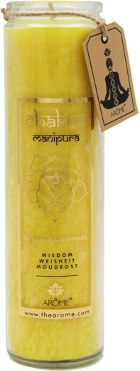 Scented candle in glass Flowers 320 g – long burn time