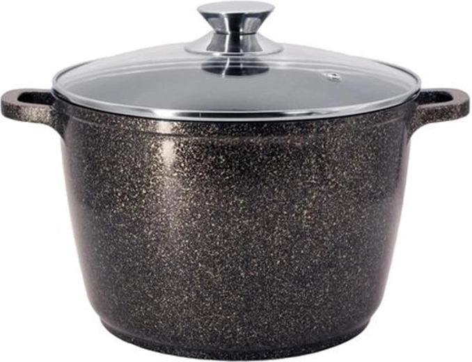 Pan met deksel Kitchisimo 24 cm aluminium met keramische coating