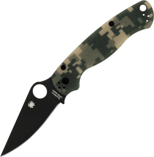 Spyderco Para Military 2 Digital Camo vouwmes