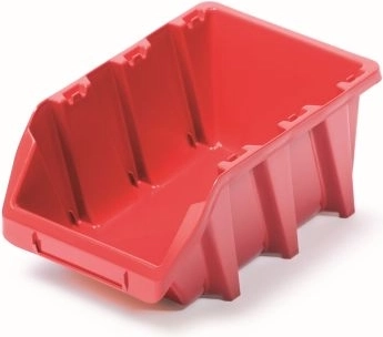 Boîte de rangement en plastique BINEER LONG 120 × 77 × 60 mm rouge