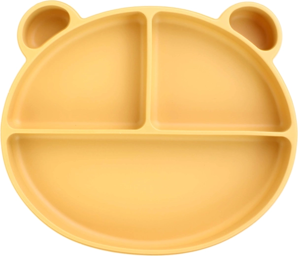 Assiette bébé en silicone avec ventouse Kitchisimo Baby