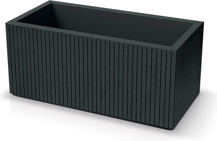 Plantenbak CORO CASE 80 cm donkergrijs