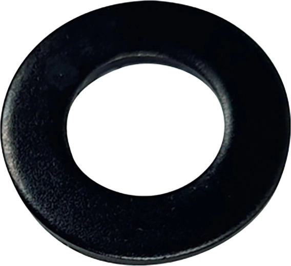 Flache Unterlegscheibe M5 schwarz, Set 30 Stk