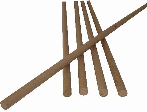 Cheville en bois lisse 16 mm FSC (lot de 5 pcs = 4 m linéaires)