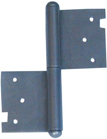 Deurscharnier 120 mm rechts verzinkt (10 stuks)