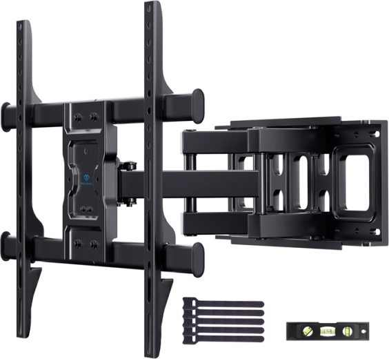 Perlesmith Wall Mount for TV 37–85" with Dual Arm