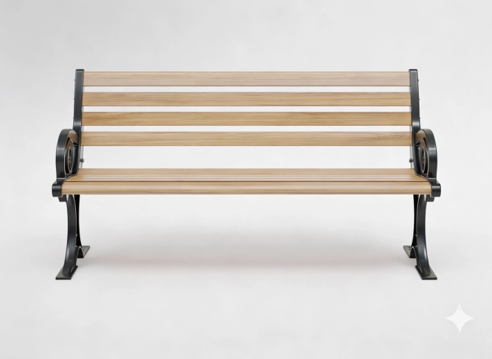 Aluminium tuinbank Charlotte 150 × 58 × 74 cm