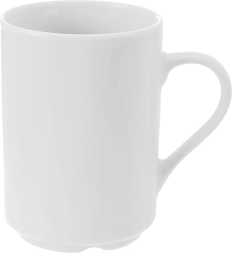 Porcelain mug Mona Tonda 0.29 l, stackable