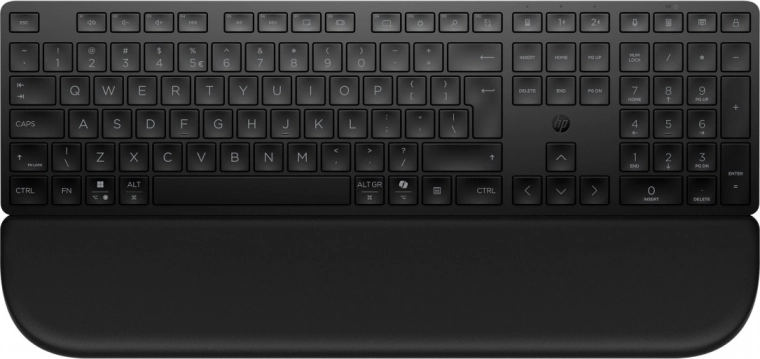 HP 580K wireless multi-device keyboard with wrist rest