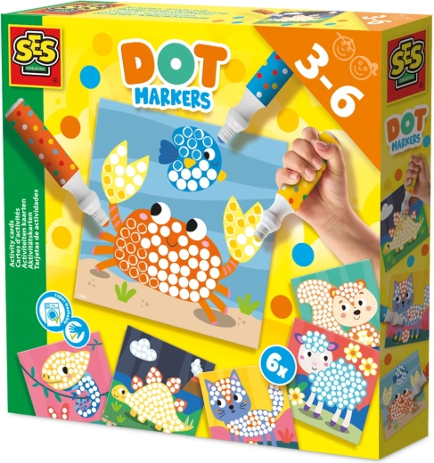 XXL Dot Markers with Activity Cards for Kids