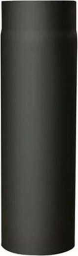 Tube de fumée 180 mm, longueur 500 mm, épaisseur 1,5 mm, noir