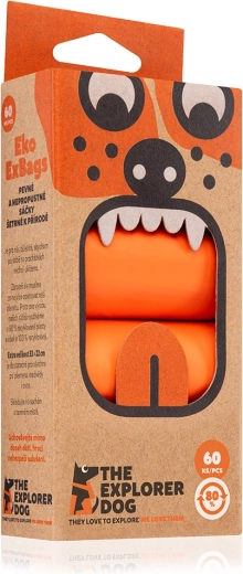 Explorer Dog eco-friendly dog waste bags 60 pcs