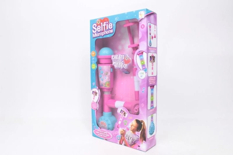 Microphone with tripod for selfie recording HD-7760