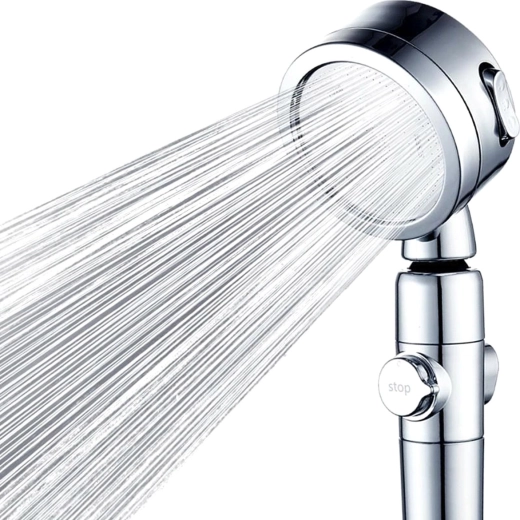 Pomme de douche chromée