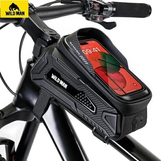 Wildman M M30 waterdichte frametas voor de fiets 1 l zwart