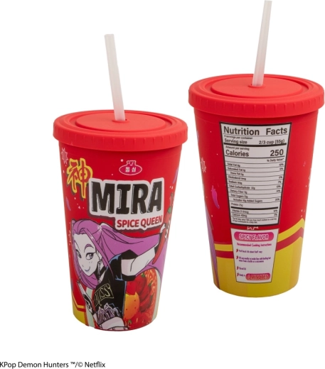 Mug K-pop Demon Hunters avec paille Mira Spice Queen
