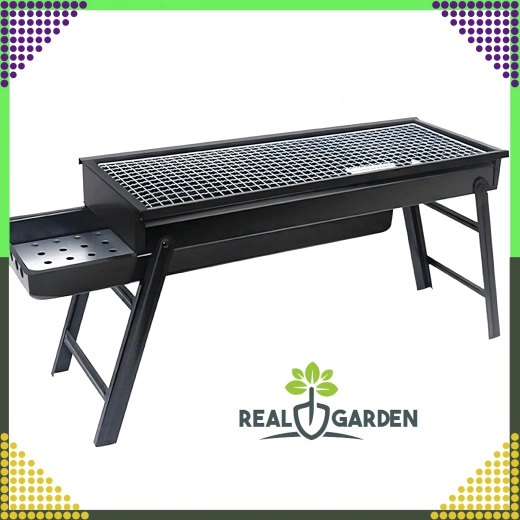 Barbecue à charbon pliable et portable pour le camping et le jardin