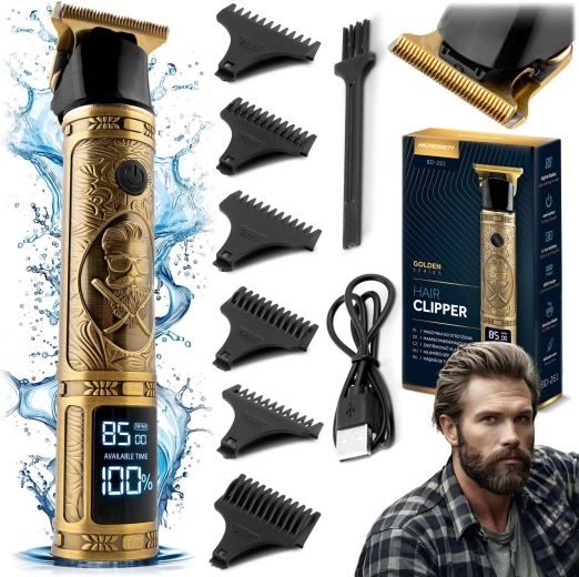 Gouden BERDSEN Barber Master haar- en baardtrimmer