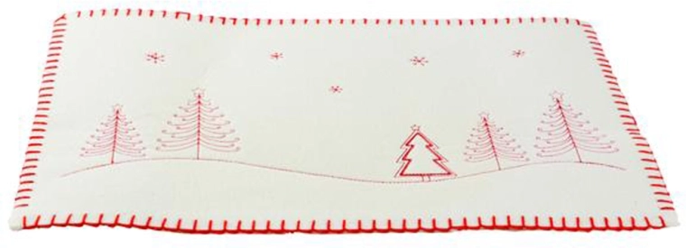 Felt Christmas Placemat TORO 45 × 35 cm – mixed colors