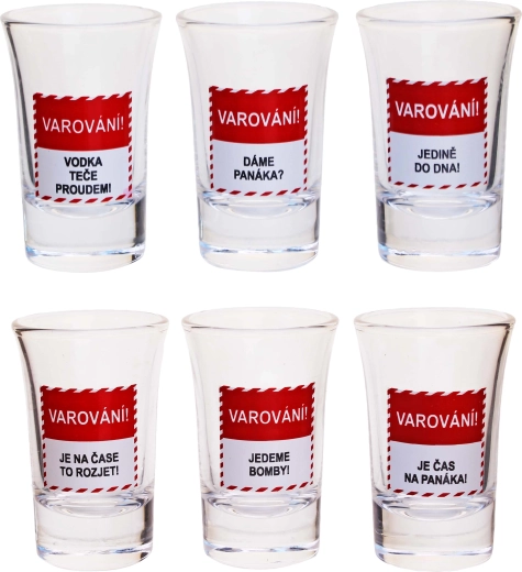 Coffret cadeau de shooters TORO avertissements 6×40 ml