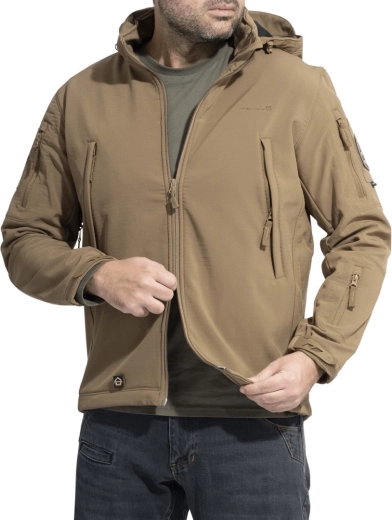 Men's tactical softshell jacket Pentagon Artaxes black XL