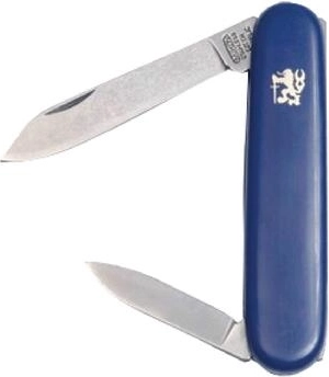 Couteau de poche pliant en acier inoxydable avec manche en plastique