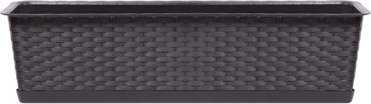 Plantenbak met schotel Ratolla Case 49 cm umbra