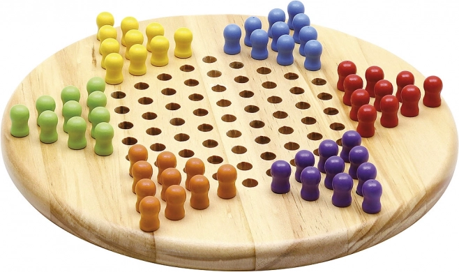 JEUJURA Wooden Chinese Checkers