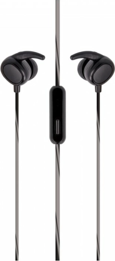 Setty sports wired in-ear headphones, black
