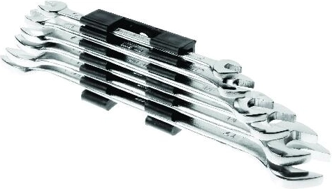 Set platte dubbelzijdige steeksleutels 6–22 mm, 8-delig FESTA