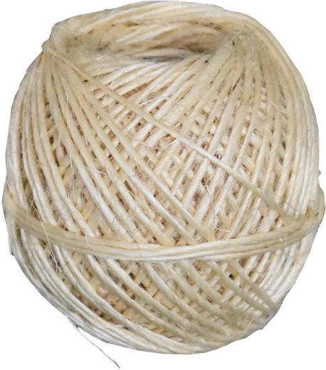Sisal twine 2 mm, 250 g, 2000 tex