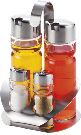 TORO seasoning set – salt, pepper, oil and vinegar