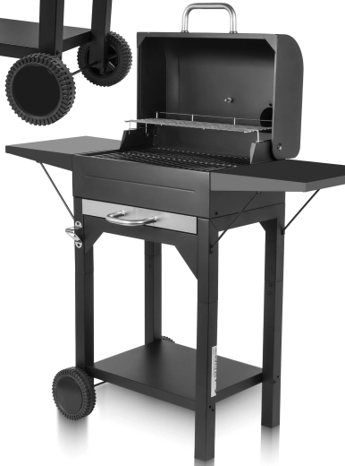 Curron tuinbarbecue met schoorsteen GM12000 met thermometer