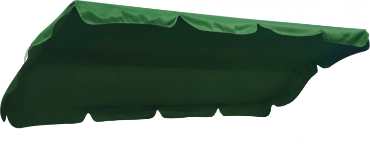 Groen dak voor tuinschommel