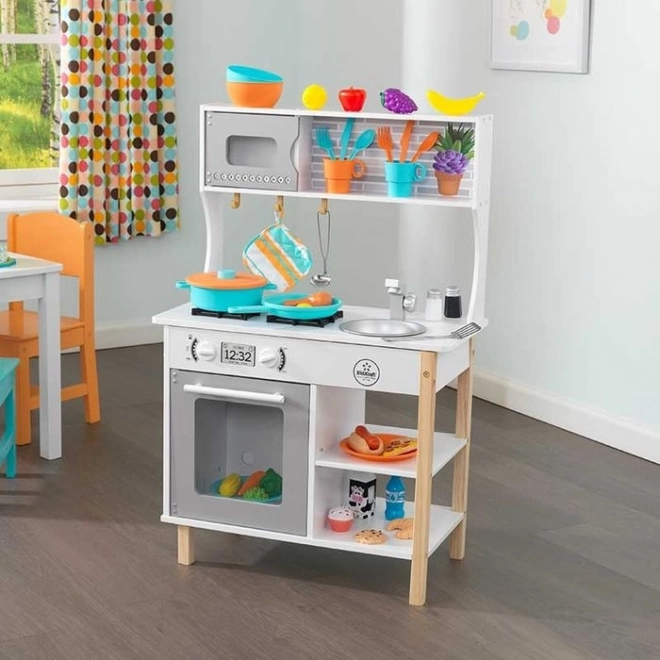 KidKraft houten kinderkeukentje met accessoires (38 stuks)